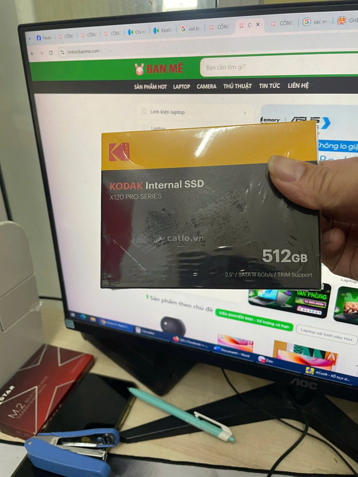 Ổ Cứng SSD Kodak 512G X120 Pro 2.5" Sata III – ảnh 1