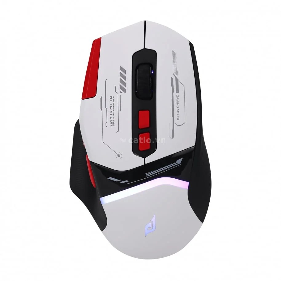 Chuột gaming E-Dra EM631W | Không dây, Trắng – ảnh 1