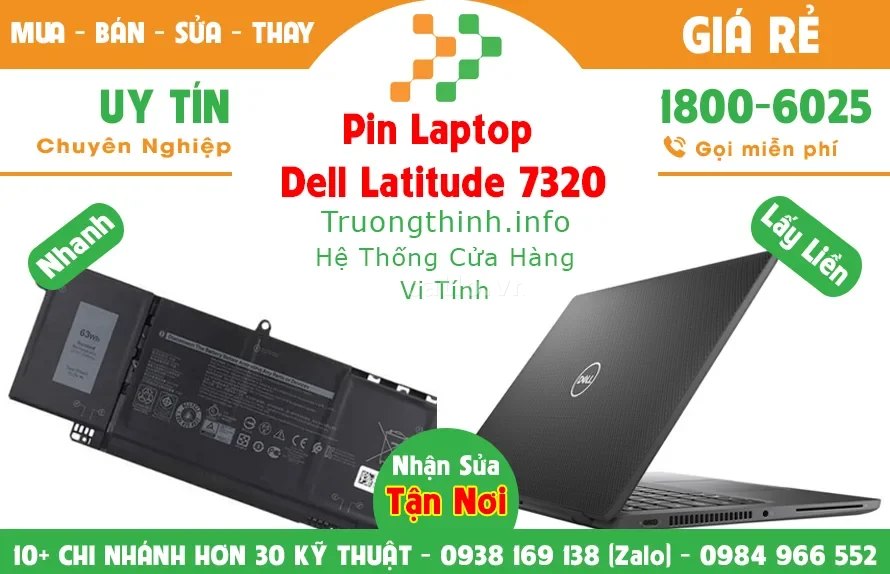 Pin Laptop Dell Latitude 7320 – ảnh 1