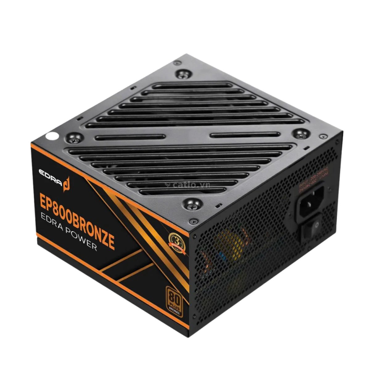 Nguồn máy tính E-Dra EP800 800W 80 Plus Bronze | Non Modular, ATX, Đen – ảnh 1