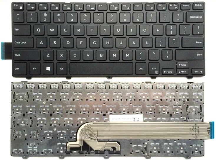 Bàn phím Dell Inspiron 14-3000, 3441, 3442, 3443, 3878, 14-5000, 5445, 5442, 5447, 5448 zin – ảnh 1