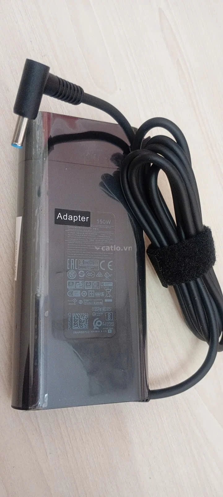 Sạc HP 7.7A 150W oval chân 4.5-3.0 ( chân nhỏ - xanh ) cũ BH 01T – ảnh 1