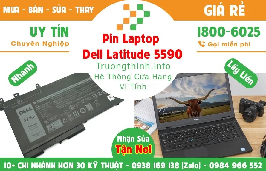 Pin Laptop Dell Latitude 5590 – ảnh 1