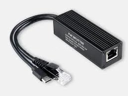 Đầu chuyển nguồn POE Splitter 5V sang 2A (đầu dẹp type) cho camera và thiết bị mạng – ảnh 1