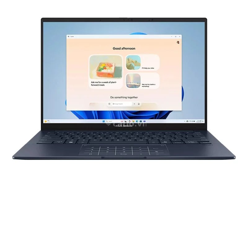 Laptop ASUS Zenbook 14 UX3405CA-ST629W | U7 255H, 32GB DDR5X, SSD 512GB NVMe, 14 inch 3K OLED… – ảnh 1