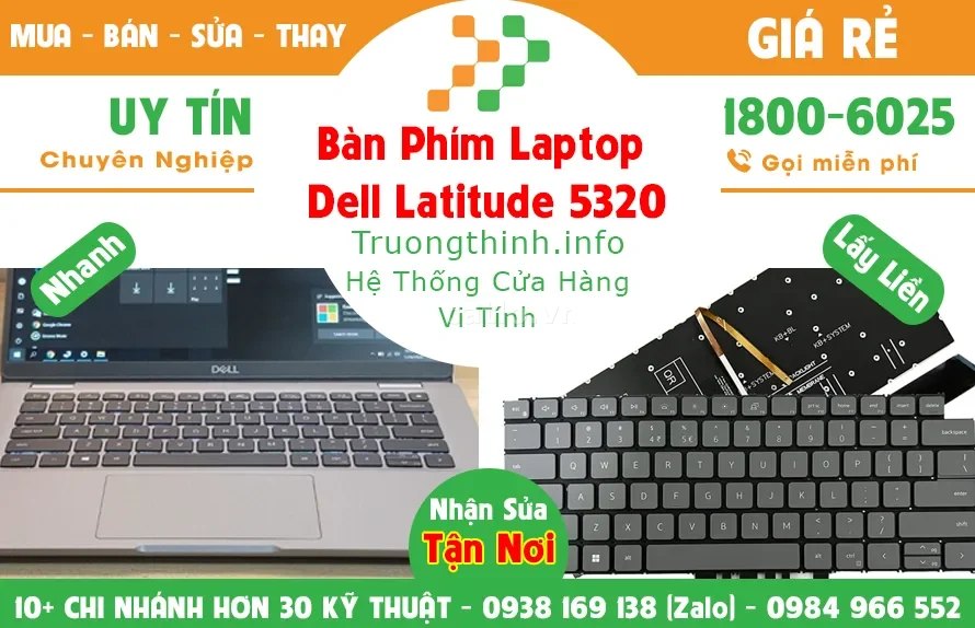 Bàn Phím Laptop Dell Latitude 5320 – ảnh 1