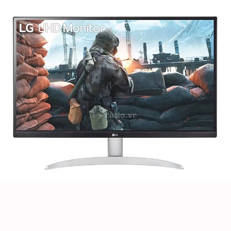Màn hình LG 27UP600K-W | 27 inch, 4K/UHD, IPS, 60Hz, 5ms – ảnh 1