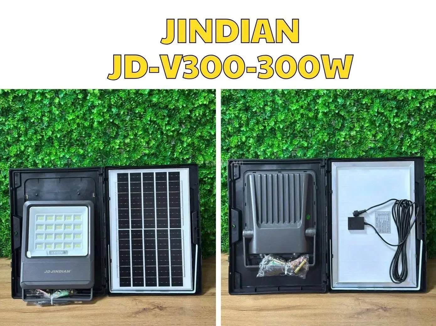 ĐÈN PHA NĂNG LƯỢNG MẶT TRỜI JINDIAN JD-V300 300W – ảnh 1