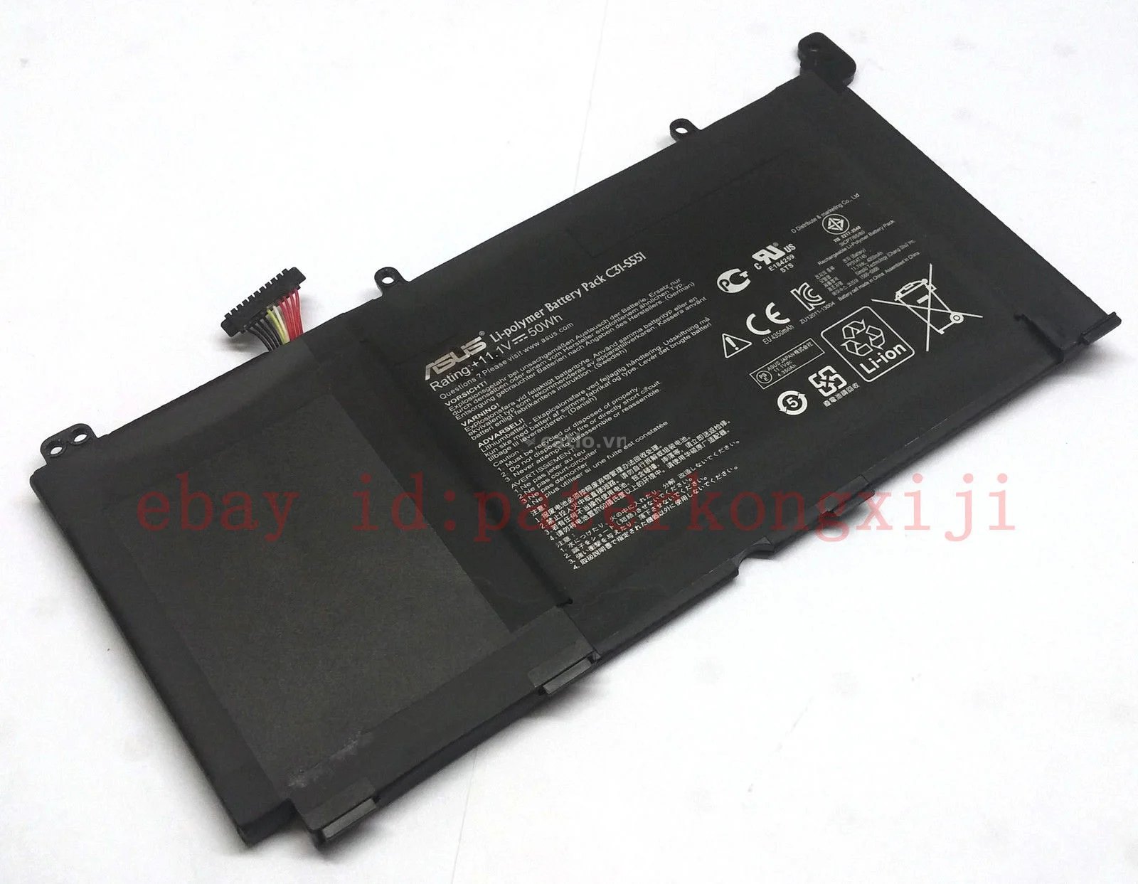 Pin laptop VivoBook S551 S551L – B31N1336 (6 cell) – ảnh 1