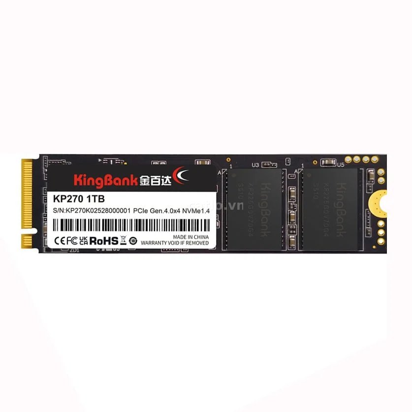Ổ cứng SSD Kingbank KP270 1TB | PCIe Gen4 x4 NVMe, M.2 2280 – ảnh 1