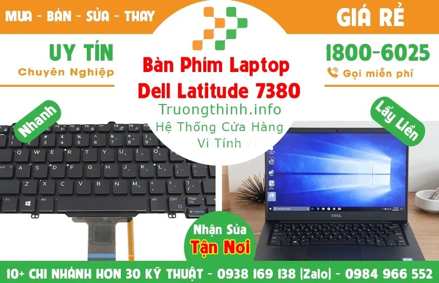 Bàn Phím Laptop Dell Latitude 7380 – ảnh 1