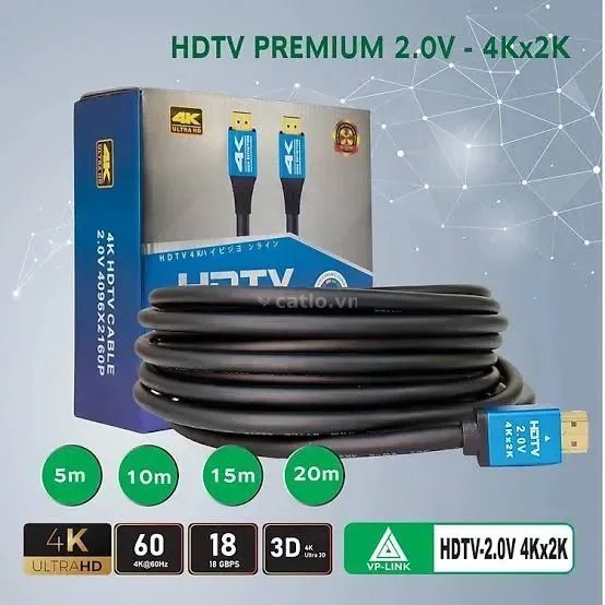 CÁP HDMI 15M 2.0V 4K – ảnh 1