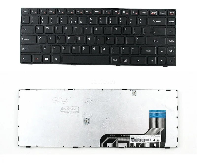 Bàn phím laptop Lenovo IdeaPad 100-14IBY *Cáp góc* – ảnh 1