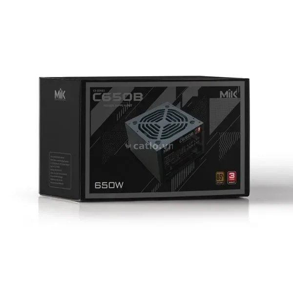 NGUỒN MIK 650W SPOWER C650B 85% EFFICIENCY – ảnh 1