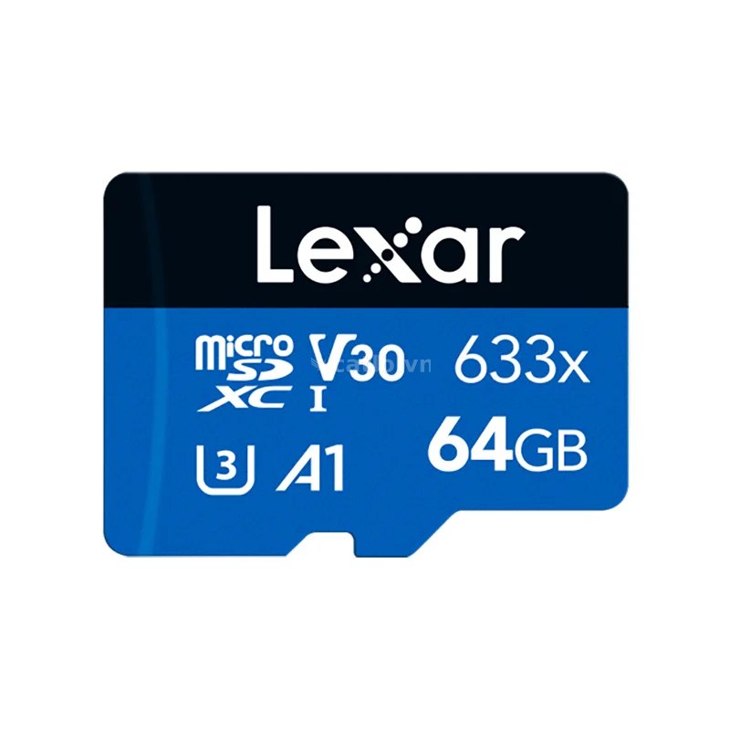 Thẻ nhớ MicroSDXC Lexar UHS-I U3 Blue Series 64GB – ảnh 1