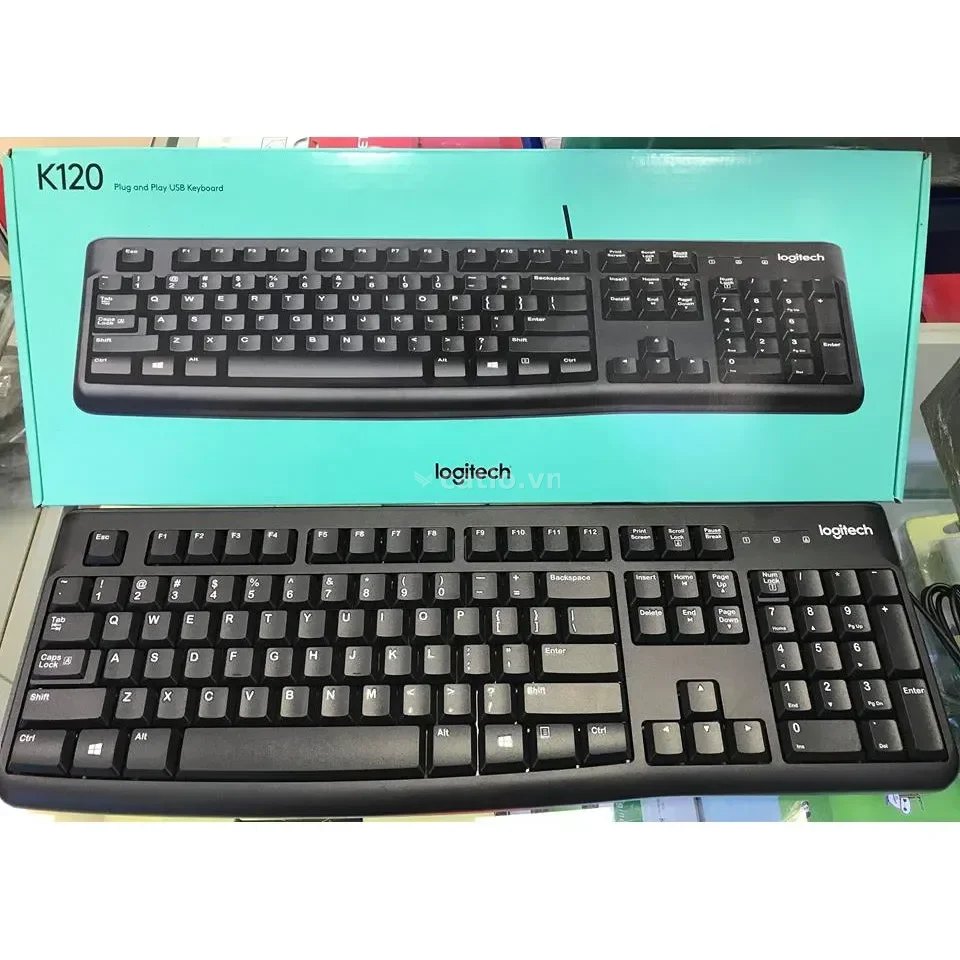 Bàn phím Logitech K120 – ảnh 1