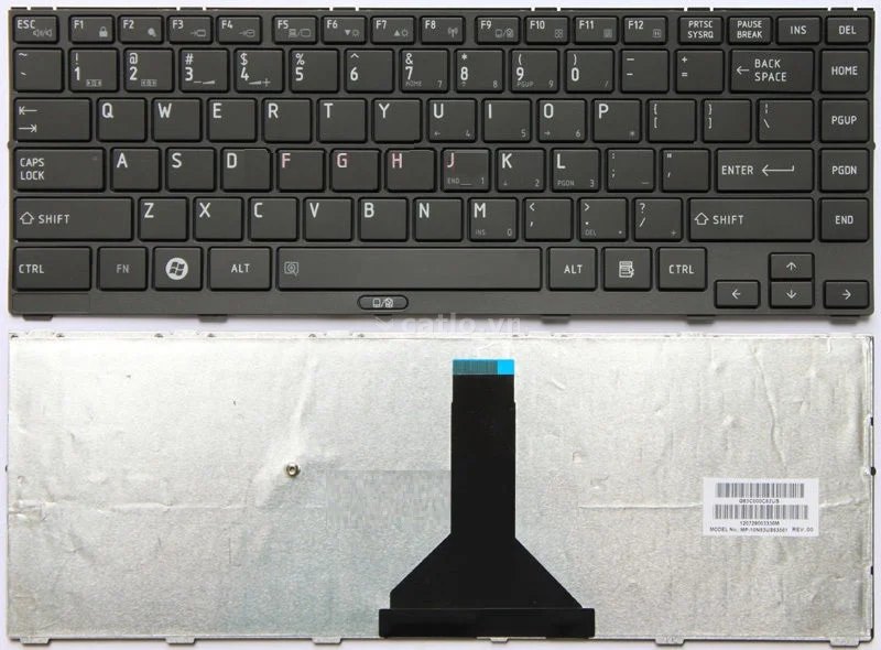 Bàn phím laptop Toshiba Satellite R800 R845 R840 R940 R945, Tecra R840 R940 (RENEW, BH 6TH) – ảnh 1