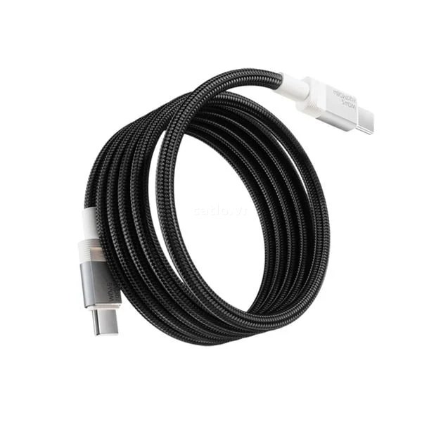 Cáp sạc nhanh từ tính Movespeed MSC03 240W | 1.2M, Đen – ảnh 1