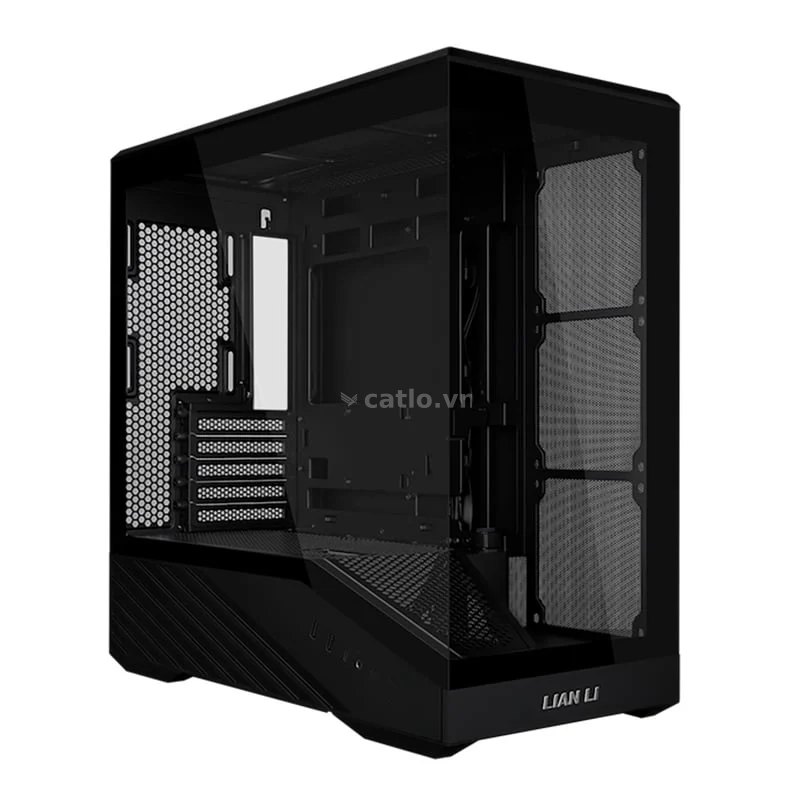 Thùng máy Case Lian Li Vector V100 Mini (V100MIX) | Mini Tower, Không kèm fan, Đen – ảnh 1