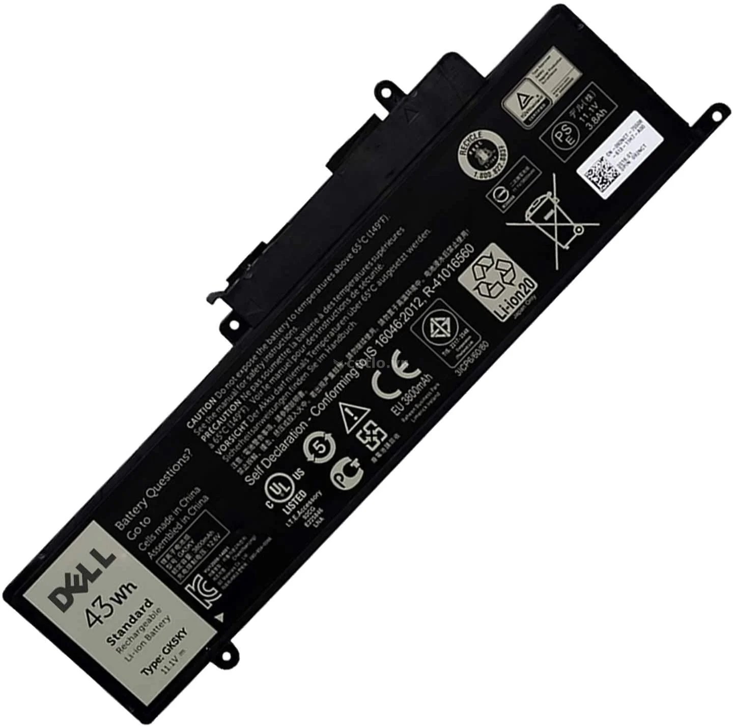 Pin laptop Dell Inspiron 14-7347 13-3000 3147 3148 3152 7348 7352 7353 7359 7558 7568 GK5KY 04K8YH… – ảnh 1