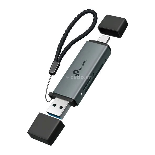 Đầu đọc thẻ USB 3.0 Type-C&A dành cho thẻ SD và microSD 3.0 | TP-Link UA430D – ảnh 1