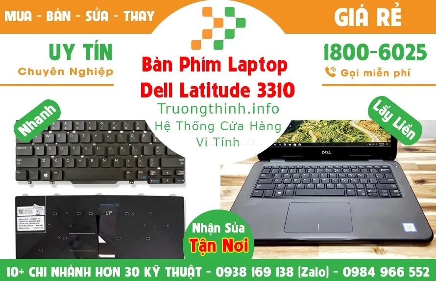 Bàn Phím Laptop Dell Latitude 3310 – ảnh 1
