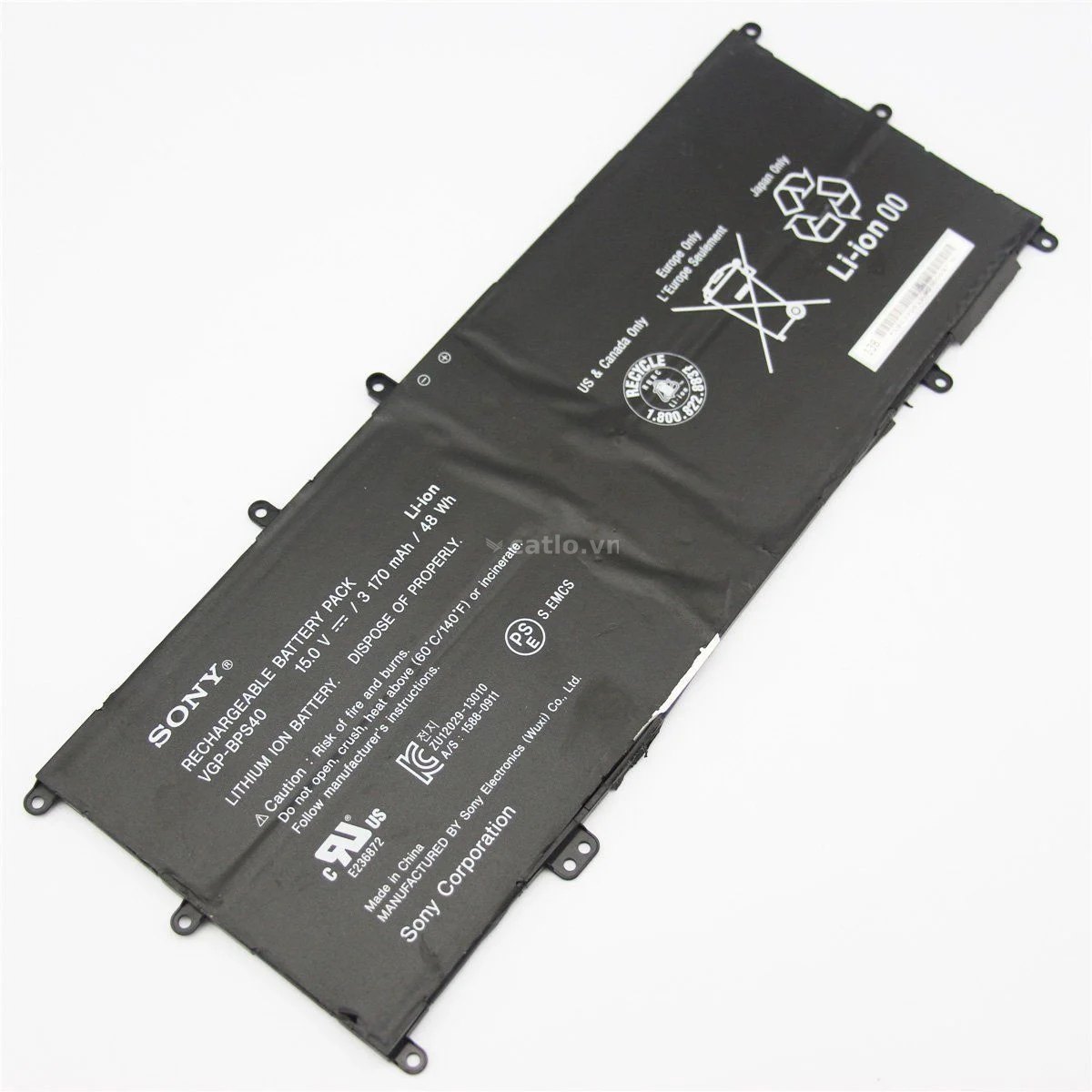 Pin laptop Sony Vaio SVF14N SVF15N (Fit 14N 15N) – BPS40 (4 cell) – ảnh 1