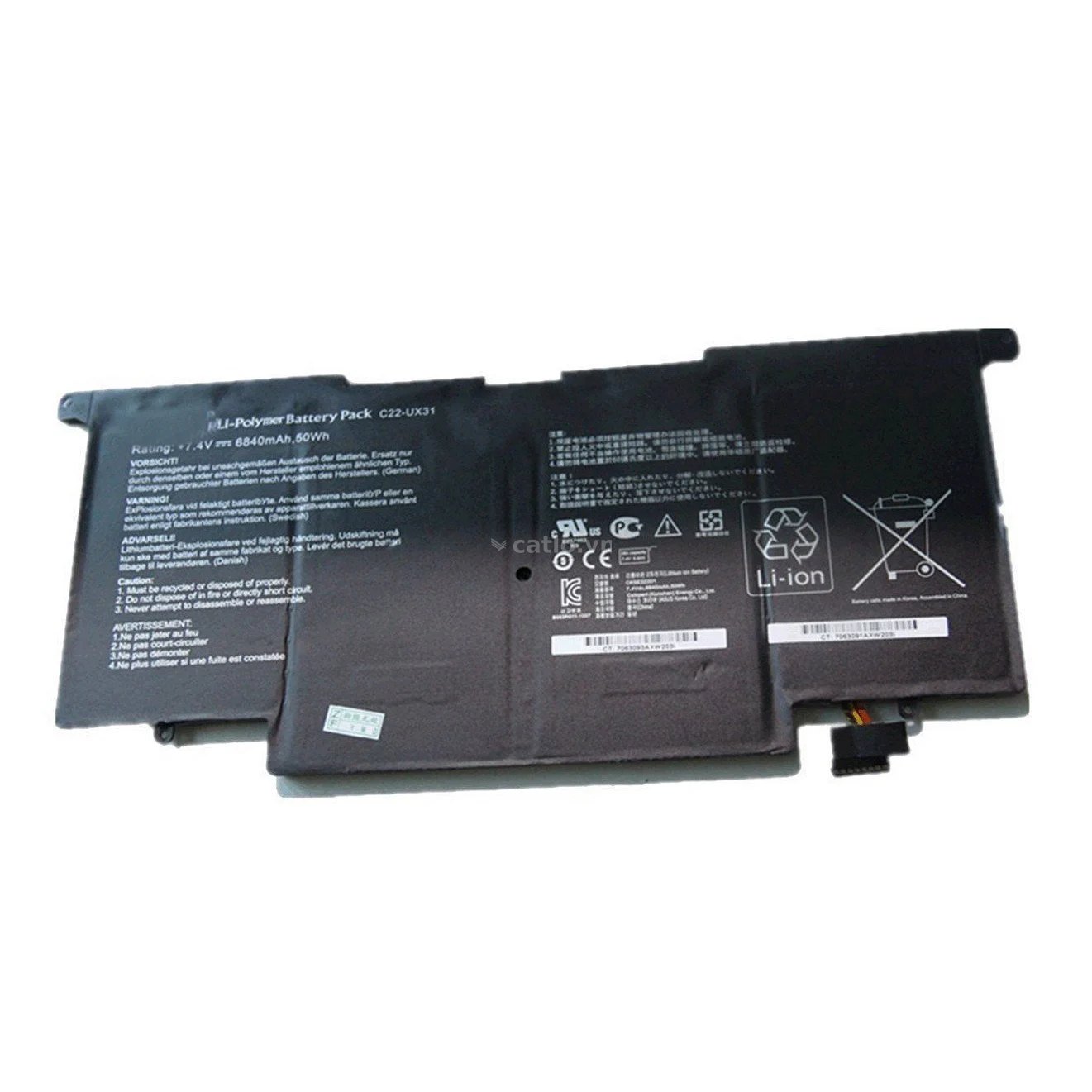 Pin laptop ZenBook UX305 UX305F UX305C – C31N1411 (6 cell) – ảnh 1