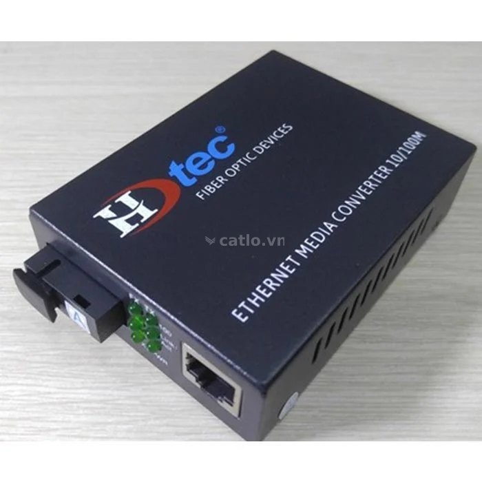 Converter Quang HDtec 1 cổng RJ45 Lan 100 Mbps – ảnh 1