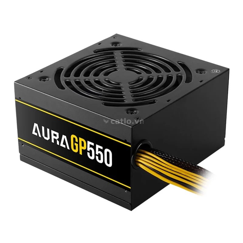Nguồn máy tính Gamdias Aura GP550 550W ATX12V V2.4 - Đen | Non Modular, ATX – ảnh 1