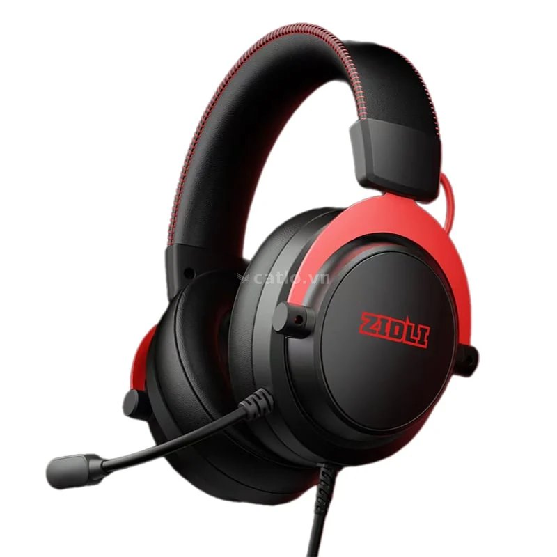 Tai Nghe Có Dây Gaming Zidli ZH31 Black (7.1 / USB /  ENC / FPS) - Box – ảnh 1