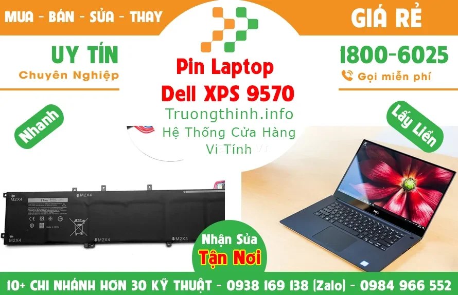 Pin Laptop Dell XPS 9570 – ảnh 1