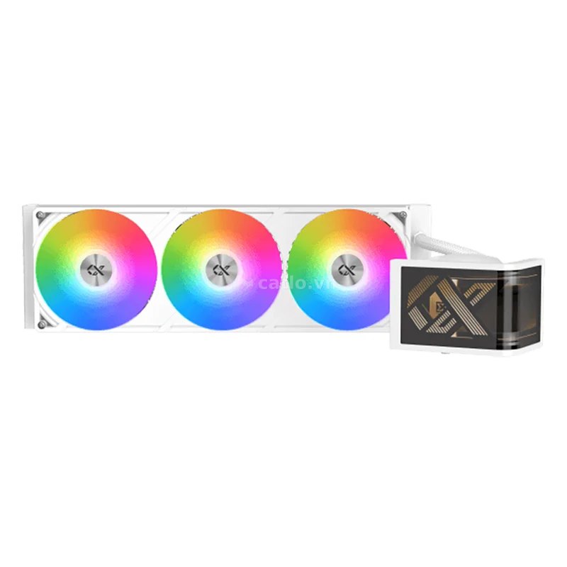 Tản nhiệt nước Xigmatek Alpha Connect Ultra 360 Arctic | ARGB, Trắng (Arctic) – ảnh 1