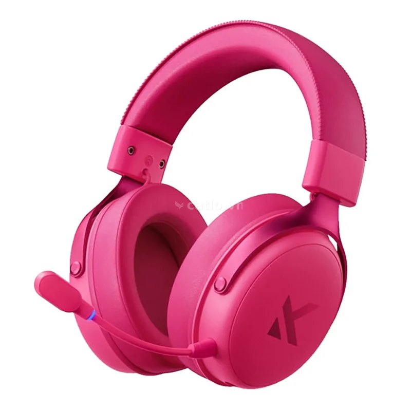 Tai Nghe Gaming Không Dây MCHOSE V9 Pro- Rose Red - 3 Modes – ảnh 1