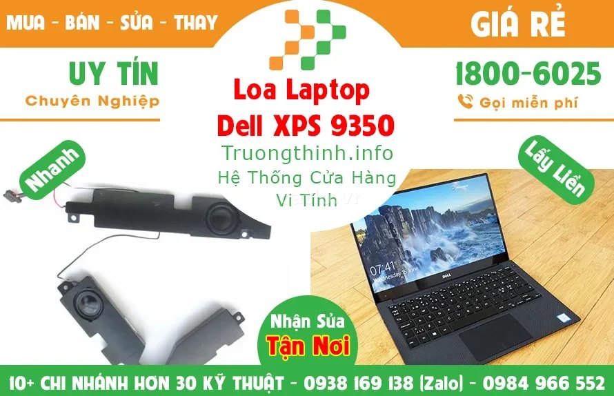 Loa Laptop Dell XPS 9350 – ảnh 1