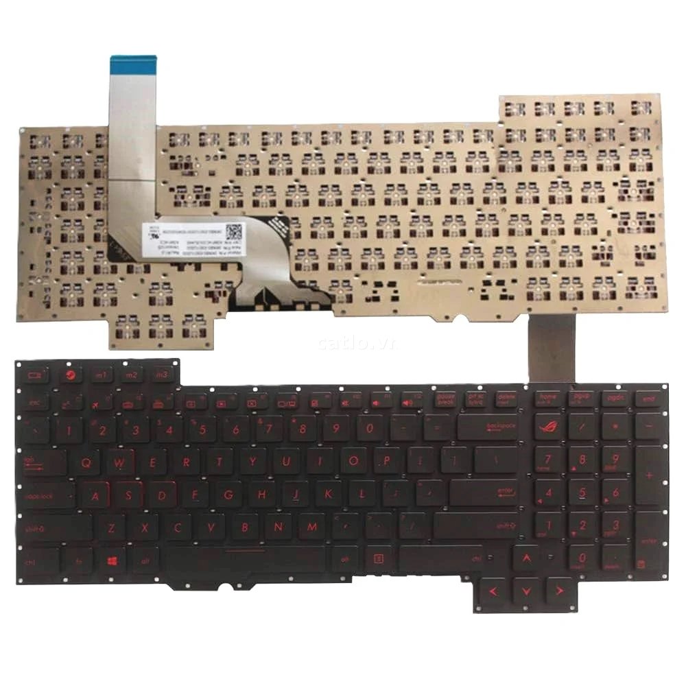 Bàn phím laptop Asus G751, G751J, G751JL, G751JM, G751JY, G751JT – ảnh 1