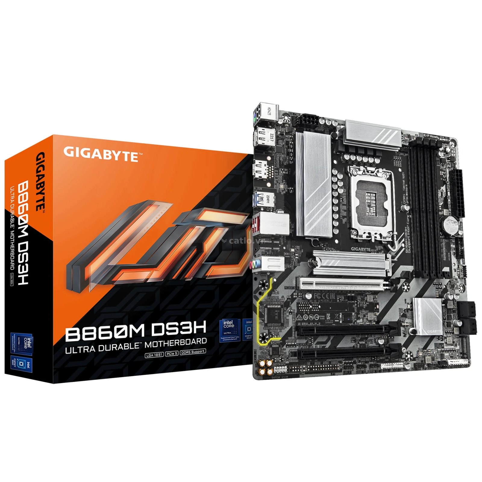 Mainboard Gigabyte B860M DS3H DDR5 | LGA 1851, mATX, 4 khe RAM – ảnh 1