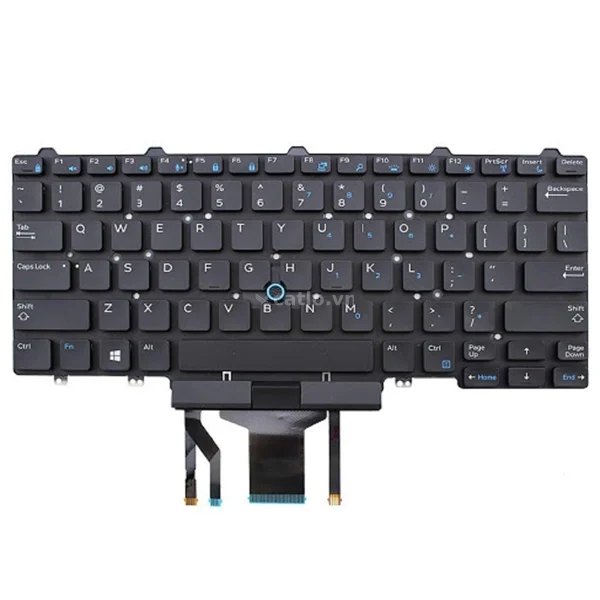 Bàn phím laptop Dell Latitude E5450 E5470 E7450 E7470, Latitude 5480 E5480 5490 E5490 7480 E7480… – ảnh 1
