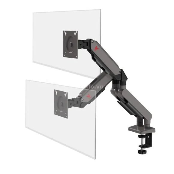 Giá treo màn hình VSP VA80-2G, 17-32 inch, Chân đôi, Màu Đen Xám – ảnh 1