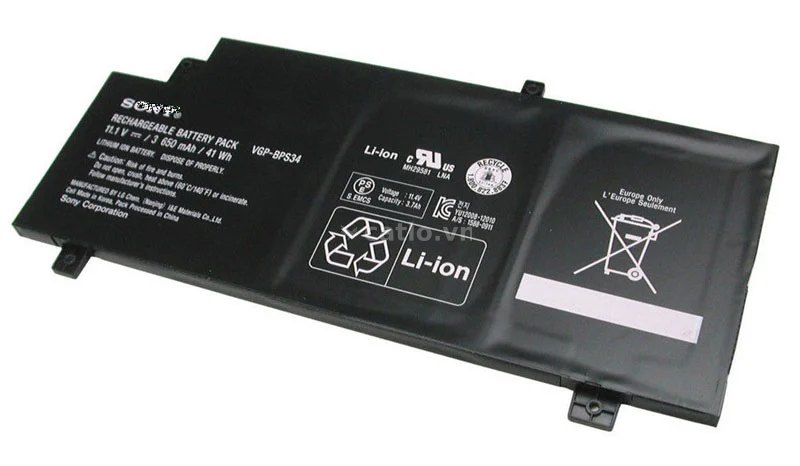 Pin laptop Sony Vaio SVF14A SVF15A (Fit 14A 15A) – BPS34 (3 cell) – ảnh 1