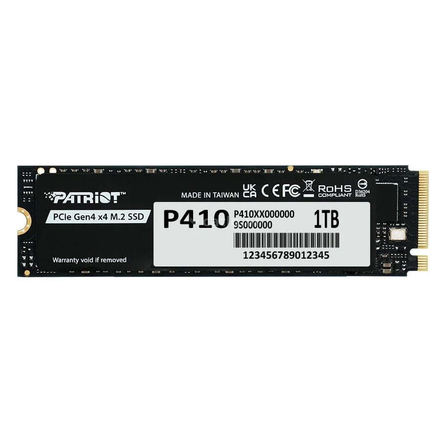 Ổ cứng SSD Patriot P410 1TB | PCIe Gen4 x4 NVMe, M.2 2280 (P410P1TBM28H) – ảnh 1
