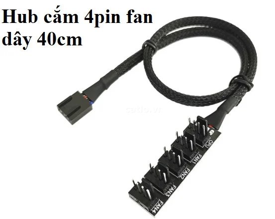 Hub Cắm 4pin Fan dây 40cm – ảnh 1
