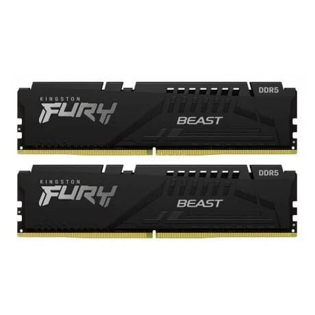 RAM PC Kingston Fury Beast 64GB DDR5 Black | (2x32GB), 5600MHz, Intel/AMD KF556C40BB2K2-64 – ảnh 1